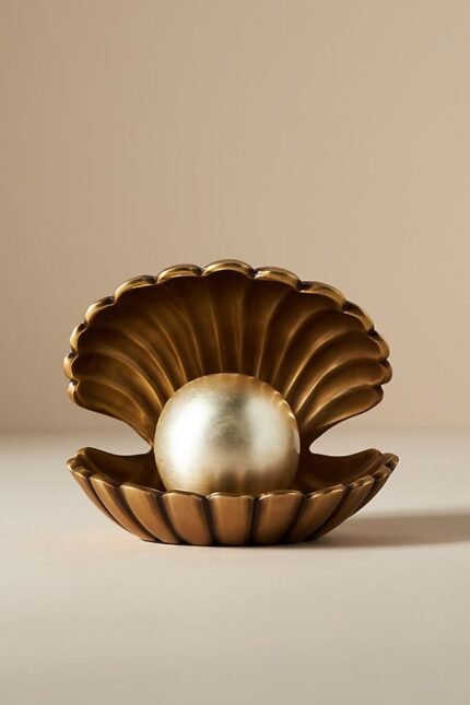 Pearl brass decor